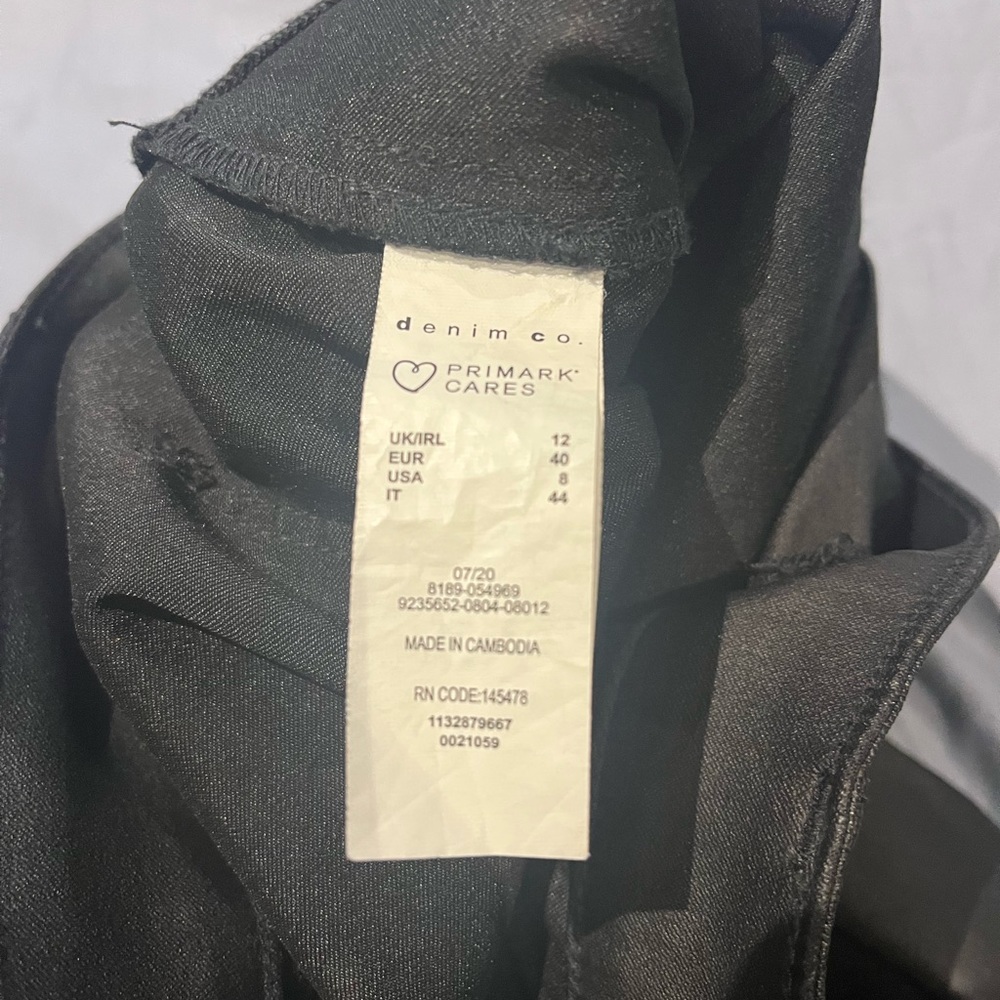 Women’s Primark Coated Skinny Jeans high waist - Picture 8 of 11